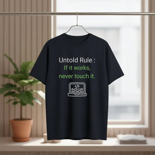 Untold Rule - Coding T-Shirt