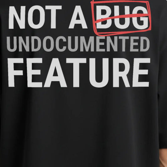 Not A Bug - Oversized T-Shirt