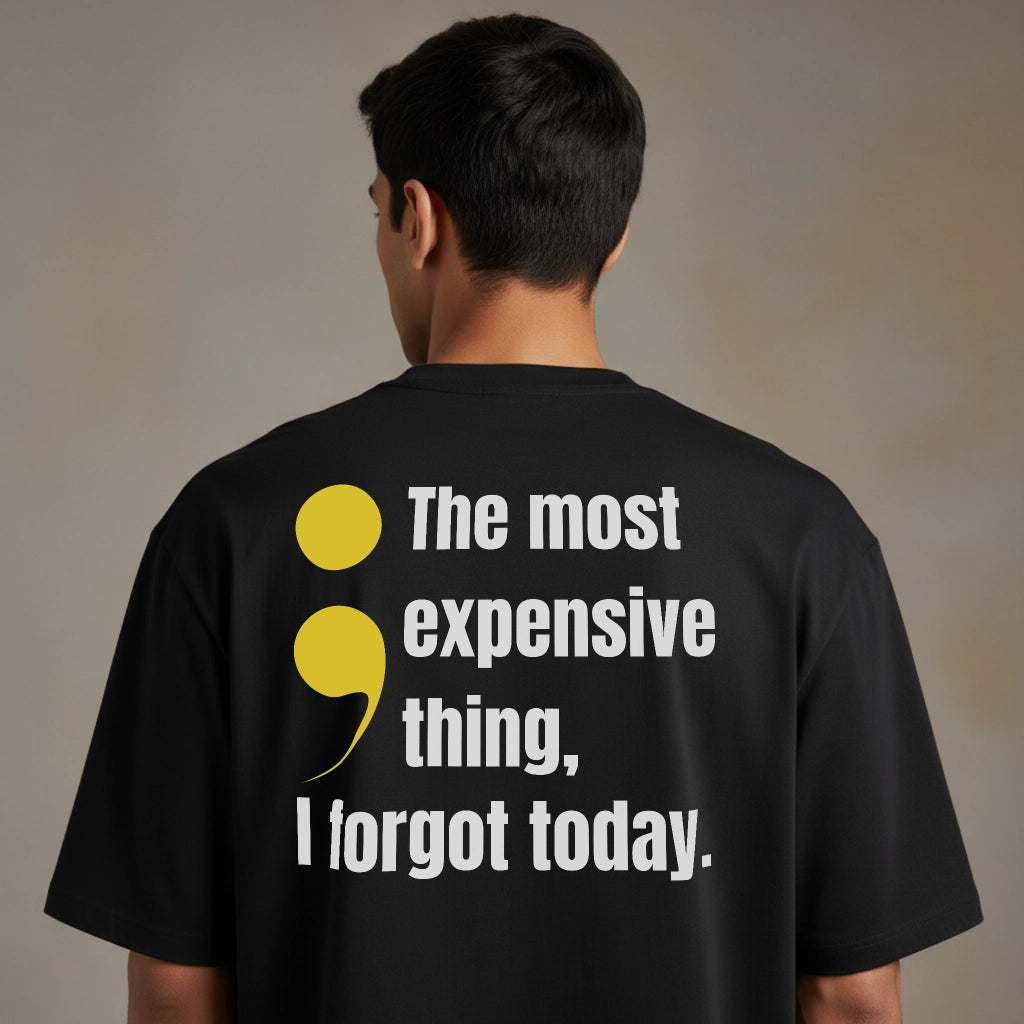 SemiColon - Coding Oversized T-Shirt