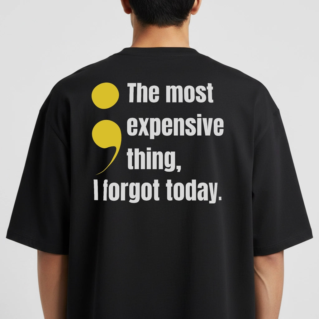 SemiColon - Coding Oversized T-Shirt