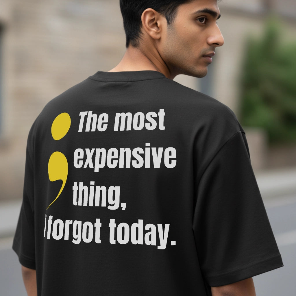SemiColon - Coding Oversized T-Shirt
