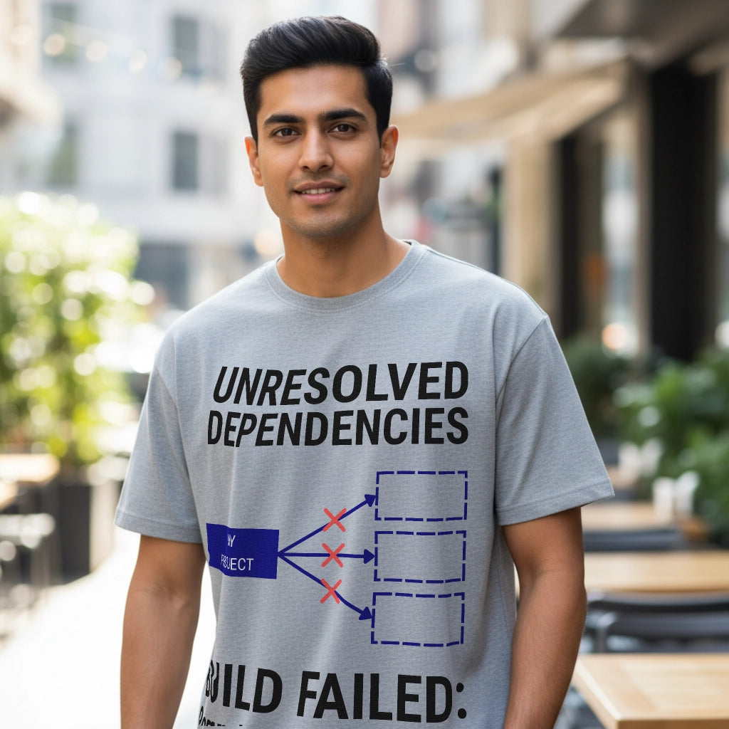 Unresolved Dependencies - Coding T-Shirt