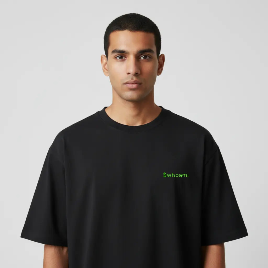 Who Am I - Coding Oversized T-Shirt