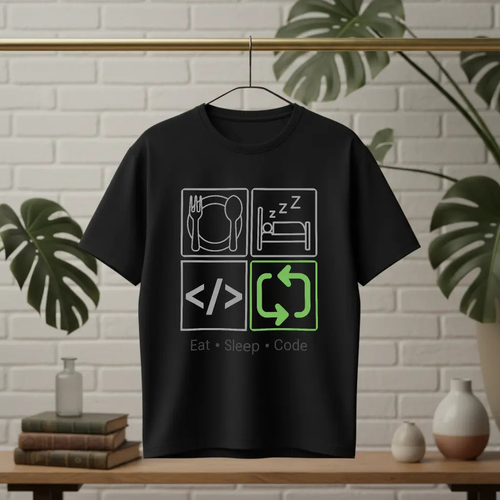 Eat, Sleep, Code - Coding T-Shirt