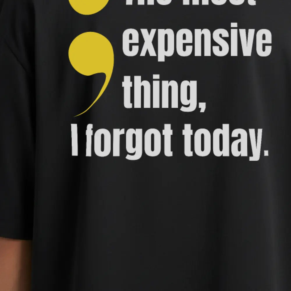 SemiColon - Coding Oversized T-Shirt