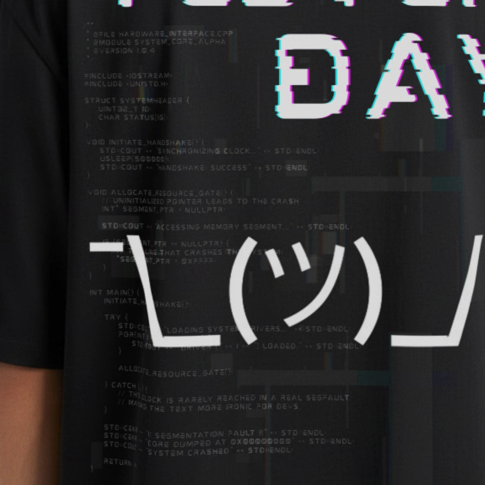 It Worked Yesterday - Coding Oversized T-Shirt